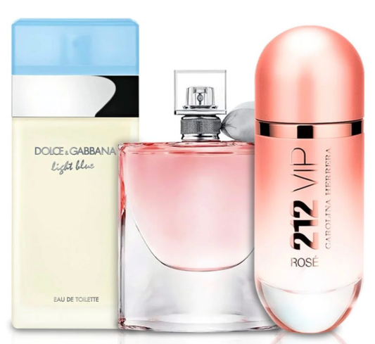 PROMO 🛒 MUJER BELLA 👄 DOLCE & GABANNA + 212 VIP ROSE (GRATIS LA VIT ES BELLA)